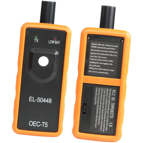 Zoternen Capteur de pression des pneus EL-50448, outil de réinitialisation TPMS OEC-T5 pour véhicules de la série GM (1/5)
