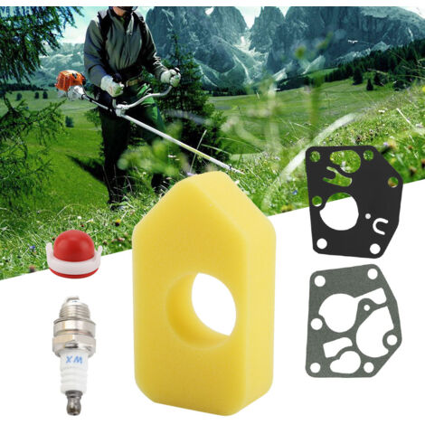Jeu de joints de bougie d'allumage de filtre à air pour Briggs & Stratton 795083 698369 694394,A (1/5)