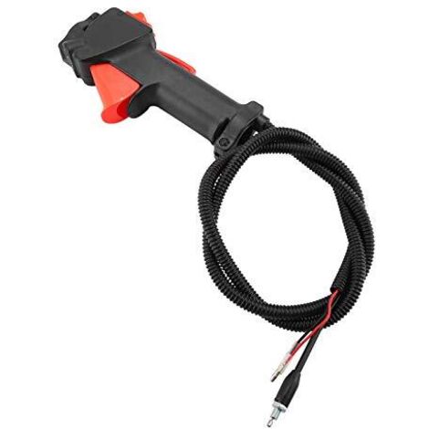Strimmer Trimmer Poignée Commutateur Accélérateur Déclencheur Câble Brosse Accessoires Pour Débroussailleuse Outils 26mm,A (1/5)