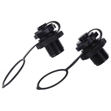 Valve de bateau gonflable, Valve d'air à vis de rechange 2 pcs Gonflable Air Valve Remplacement Vis Valve D'air pour Gonflable En Caoutchouc Canot Radeau Piscine Bateau Bateaux Valve de bateau,A (1/5)
