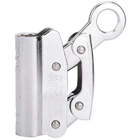 Corde de sécurité en Acier allié 6KN Auto-bloquant Escalade Anti-Chute équipement Auto-bloquant aérien Corde de sécurité de Travail Outil de Protection Anti-Chute,A (1/5)