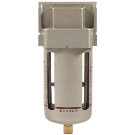 Filtre à air comprimé 1/2 '' Compresseur Séparateur d'humidité Trap Nettoyant Filtre à air Accessoires Compresseur Extraction d'Impureté Protection Equipement d'air Comprimé 170 70 68 mm,A (1/4)