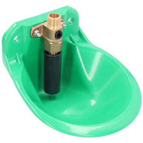 Bol d'eau de bétail automatique noir, bol d'eau de bétail, pour le porc de bétail,A
