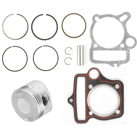 125cc 54mm Joints de Bagues de Moteur Pièces de Moteur Piston Set Kit de Piston de Cylindre pour VTT Go Kart Bike,A (1/5)