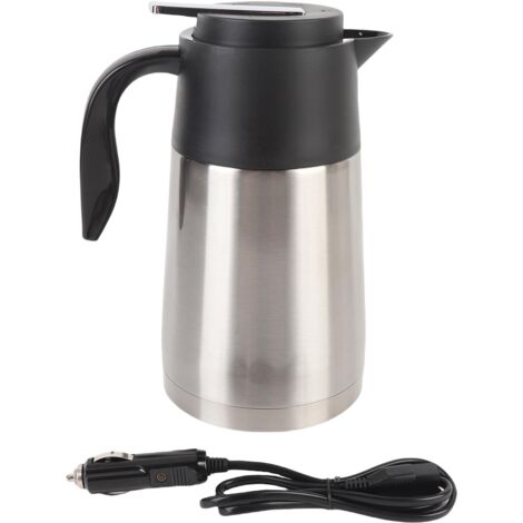 Bouilloire Électrique De Voiture 12-24 V 450 Ml En Acier Inoxydable Bouilloire Électrique De Voiture 12-24 V 450 Ml En Acier Inoxydable