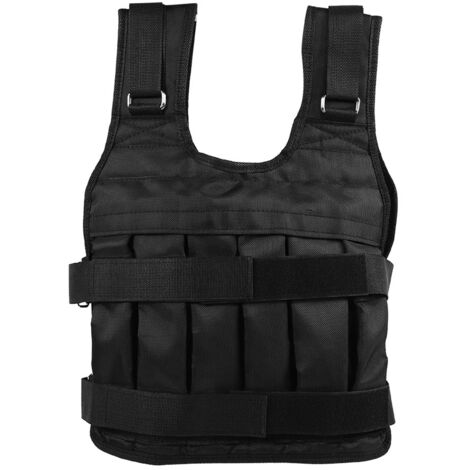 LEIFIDE Lot de 4 poids en fer pour gilet lesté de 1,2 kg