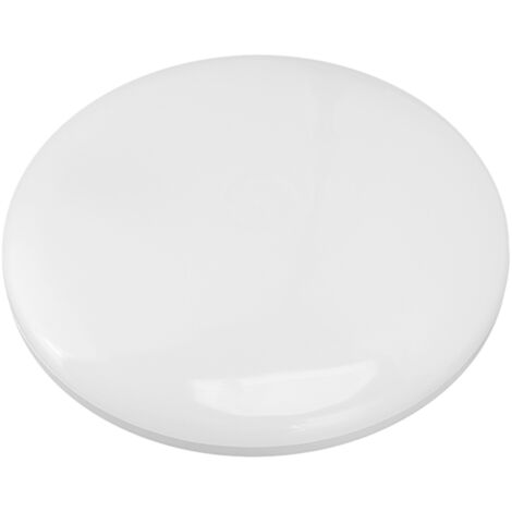 JDONG Lámpara de techo LED 36W Redonda Blanca Plana 37CM Moderna Lámpara Blanco Cálido 3000K para Dormitorio Oficina Salón Cocina Sótano Balcón