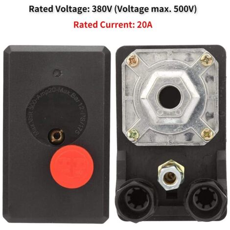 Interrupteur De Pression Vertical G1/4in 20A/380V 5~8kg/cm² - Accessoire Compresseur D'Air