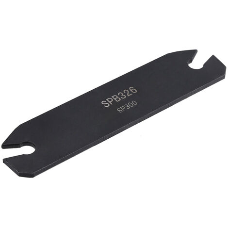 Porte-outil SPB26-3 Pour Tronçonnage Et Rainurage - 26 Mm, Avec 10 Inserts Métalliques