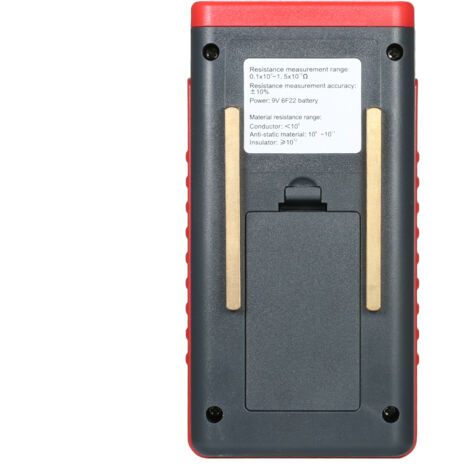 Mégohmmètre Numérique ULTECHNOVO - Testeur Isolation Écran LCD Avec Pinces, Outil Électronique Précis