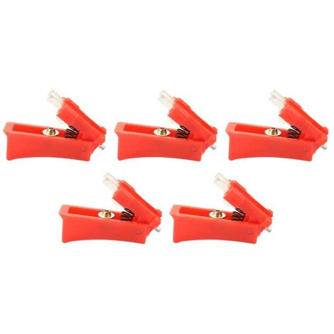commutateur de déclenchement 5pcs haute sensibilité commutateur de déclenchement pour Binzel 15AK Fit / 24 kD / MIG 36 kD torche de soudage