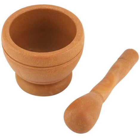 Pilon En Bois Fabriqué à La Main - Pour Mojito, Cocktails, Nourriture Bébé - Longueur 22,9 Cm - Marron Pratique