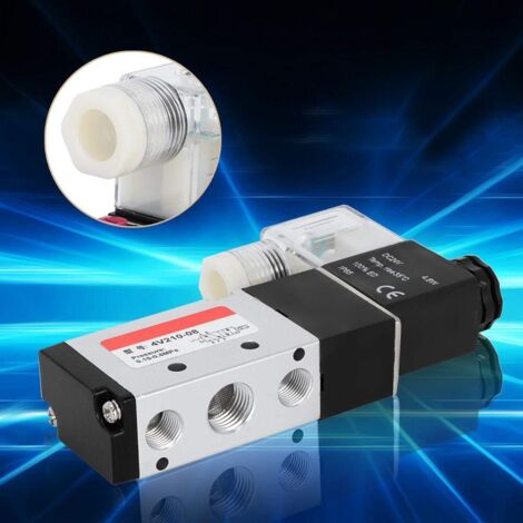 Electrovanne Pneumatique 2 Positions 5 Voies EJ.LIFE 4V210-08 - Accessoires électroniques 24V 0