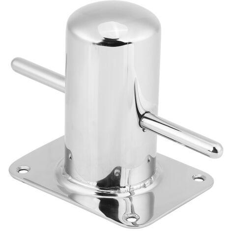 NEUFDAY Borne croisée de Poteau de Samson de Bateau, Peu d'amarrage de Bateau de Samson d'acier Inoxydable 120mm 90mm 【Cadeau de Noël, Cadeau du Nouvel an】 (1/5)