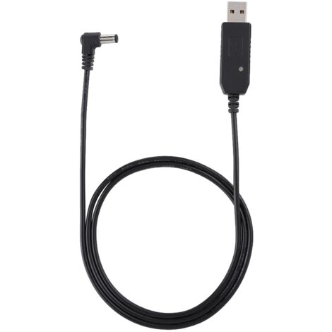 Chargeur USB (9-10.8V) Cble Transformateur pour Baofeng UV 5R UV 82 BF F8HP UV 82HP UV 9R Plus (1/5)