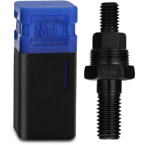 Accessoire pour riveteuse : mandrin fileté, adaptateur d'outil pour écrou de rivet, tige de traction, têtes de rivetage de rechange M10
