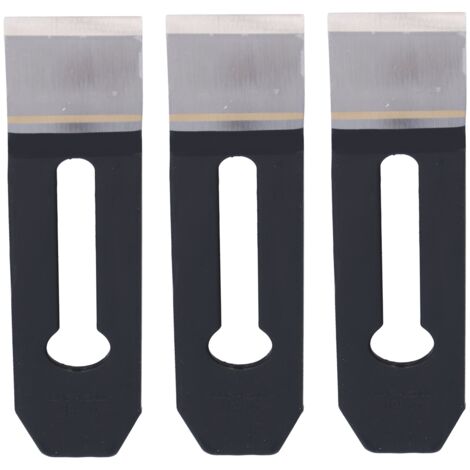 3 Lames De Rabot HSS 310x20mm Pour Bois - Acier Rapide, Coupe Précise Et Longue Durée De Vie