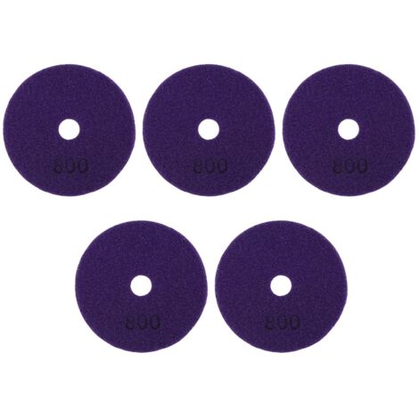 Disque De Polissage Diamant à Usage Humide, 5 Pièces, 5 "de Diamètre Z-LION Mm, Pour Sol, Granit, Marbre, Béton, 125