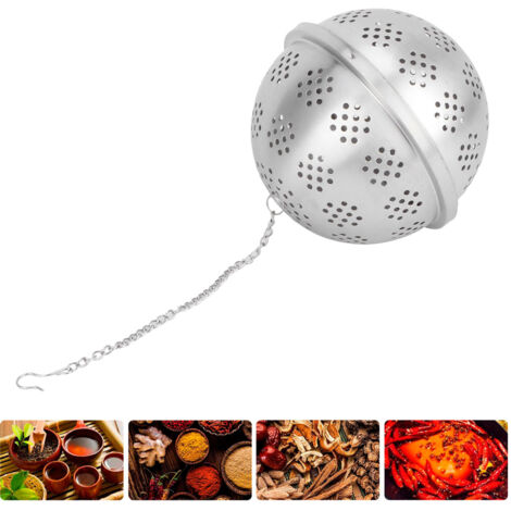 Infuseur à Thé En Vrac – Grande Capacité, Forme Cuillère – Poignée Longue En Z – En Inox 304 – Pour Thé Et épices - 12