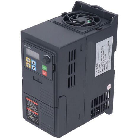Convertisseur Fréquence Variable 1.5KW 220V Monophasé Vers Triphasé - Pour Pompes, Machines, Ventilation - 9