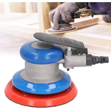 Ponceuse à Air Ponceuse Pneumatique Orbitale 10000 Tr/min Avec Papier De Verre 5 Pieces Pour Vehicule 87556113