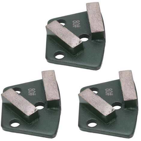 Chaussures De Meulage Diamant Trapèze Rouge 30# – 3 Dents, Haute Efficacité, Faible Bruit, Durables Pour Béton Et Tous Supports