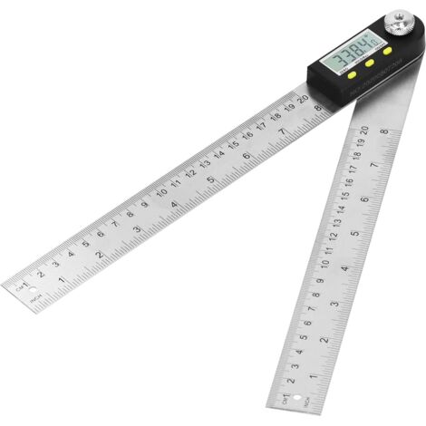 Règle de recherche d'angle, Odomètres en alliage d'aluminium Règle de recherche d'angle, Odomètres en alliage d'aluminium