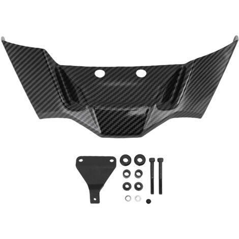 Becquet d'aile avant de moto aérodynamique nu, déflecteur d'aile, becquet de force d'appui de remplacement pour S1000R M1000R en Fiber de carbone.