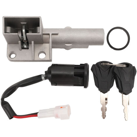 Kit de commutateur de clé de contact de moto, Kit de verrouillage de démarrage rapide de remplacement pour Sur‑Ron Sur Ron Light Bee XS Dirt Bike.