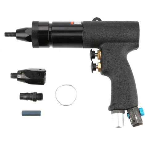 Pistolet à Riveter Pneumatique à Air Riveteuses Tire-écrou Automatique Outil de Pistolet à Écrou Riveter(M8/M10)