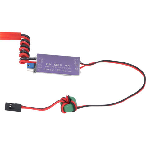 AMONIDA Régulateur De Tension UBEC 5V/6V 3A – Anti-Interférences, Protection Surintensité, Pour Drone FPV Et RC