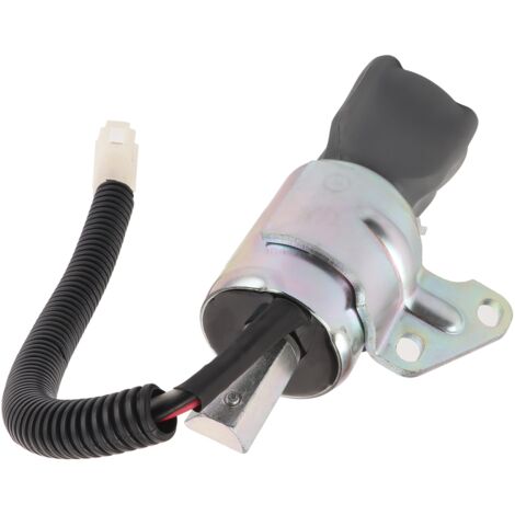 Électrovanne D'arrêt Carburant 12V - Solénoïde - Neuf - Pour Couper L'alimentation En Essence