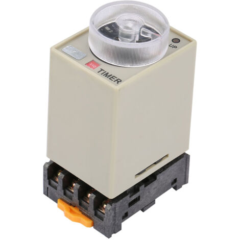 Relais Minuterie GEYA Pour éclairage De Couloir/escalier - 220V - Réglable 0.5 à 20 Min - Automatique