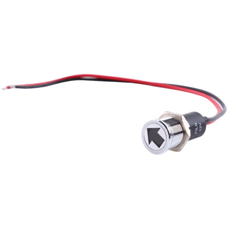 Voyant LED 12V 10mm Pour Tableau De Bord Voiture/bateau - Neuf, Emballage D'origine, Indicateur Panneau