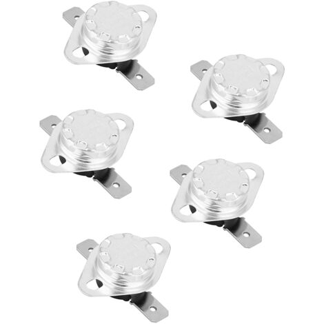 sourcing map Interrupteur contrôle température thermostat 50°C, 10A, 5Pcs N.O