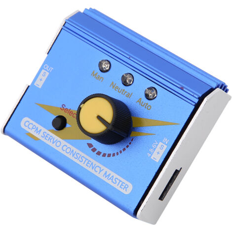 EMSea Testeur servo numérique haute précision RC Testeur de cohérence ESC pour modèle de voiture télécommandée, modèle d'avion et de bateau
