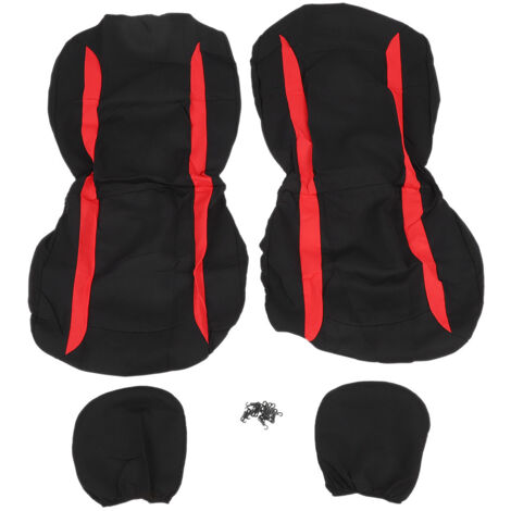 Ensemble De 4 Housses De Protection Poignée Poussette En Cuir PU - Marron Universel