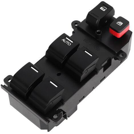 Interrupteur Lève-vitre Conducteur Pour Chevrolet, GMC, Cadillac (2003-2007) - Remplacement OEM 15883320 - Noir