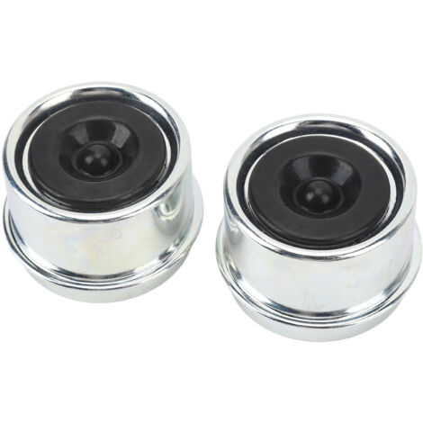 1.98in Trailer Hub Dust Caps,Wheel Center Grease Cover Caps OD Alloy