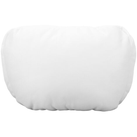 CCYLEZ Coussin d'appui-tête de voiture, super doux, design ergonomique, pour conduite, pour modèle 3 modèle Y, pour soulager les douleurs au cou et au dos (blanc).