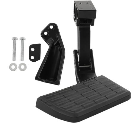 Marchepied Rétractable pour Hayon de Camion, PT392 35100 pour 2012-2022, Aluminium et Nylon, capacité de 300 Livres, Inégale pour Antidérapant.