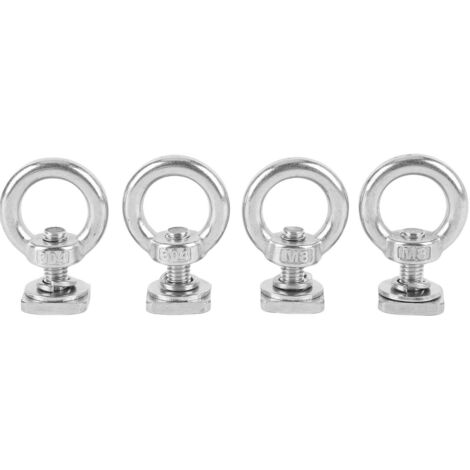 ECSiNG 6pcs T-Track Adaptateur 6x35 Boulons en Acier Inoxydable 20x20 Boulons à Tête Carrée ECSiNG 6pcs T-Track Adaptateur 6x35 Boulons en Acier Inoxydable 20x20 Boulons à Tête Carrée