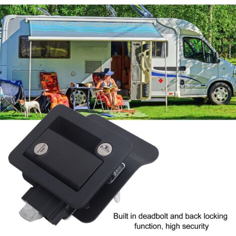 2x Poignées De Serrure Polyfix Pour Fenêtre Camping-car - Marque Polyplastic, Neuves Sous Blister