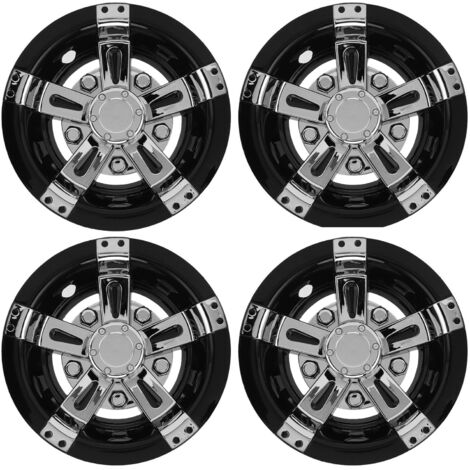 Keenso Écrous de moyeux de roue hexagonaux de 12 mm 4 pièces 12mm