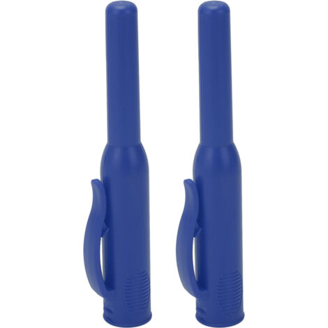 Porte-crayons de Charpentier, Cache-crayons de Charpentier 2 Pièces, Couvercles de Marqueurs pour le Travail du Bois à Long Nez et Trou Profond avec Clip de Marquage, Outils de (1/5)