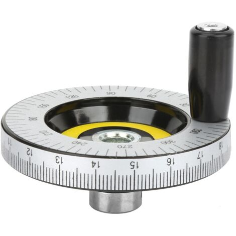 Volant à Main Tour 42 Mm En Alliage D'aluminium Solide - Pour Machines Et Projets Divers