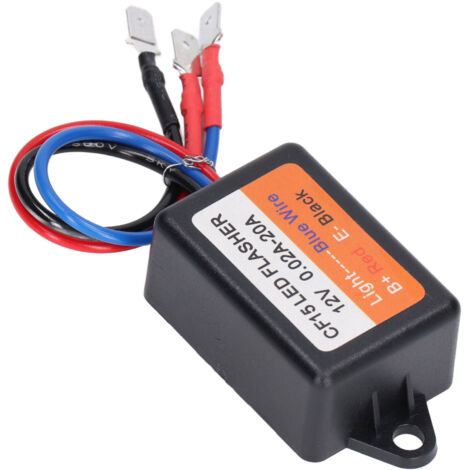 Lot De 2 Contrôleurs Flash Stroboscopique H7 50W - Module Clignotant Pour Phares LED Auto Et Moto
