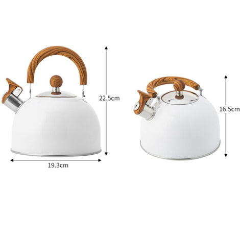 Bouilloire De Camping Inox 1L – Poignée Silicone, Gris-vert, Pour Eau Bouillante