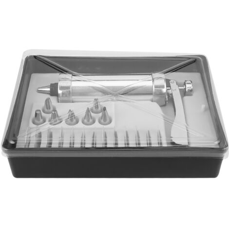 Outils d'encadrement en alliage pour biscuits - Outil de cuisson avec 7 douilles à douille - 13 plaques à biscuits - Structure amovible pour débutants et professionnels. (1/5)