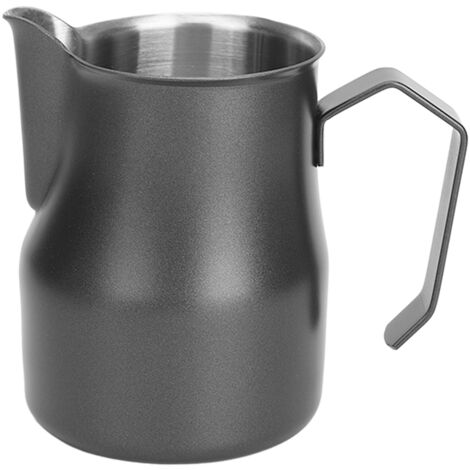 Mousseur à lait - Avec poignée - Tasse à expresso en acier inoxydable Mousseur à lait - Avec poignée - Tasse à expresso en acier inoxydable